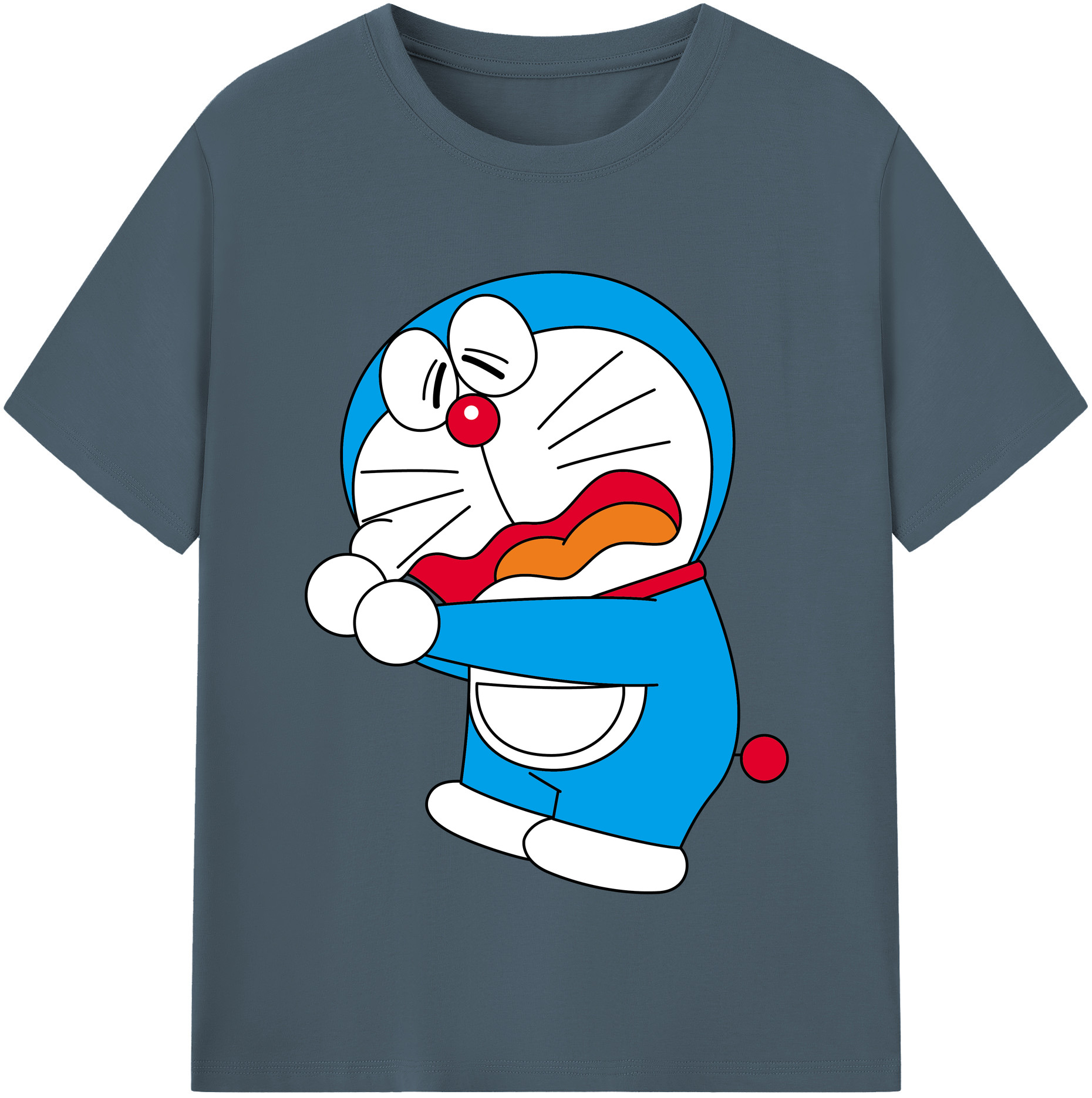 （画像用） ドラえもん Doraemon 綿100％半袖Tシャツ（フロントプリント）